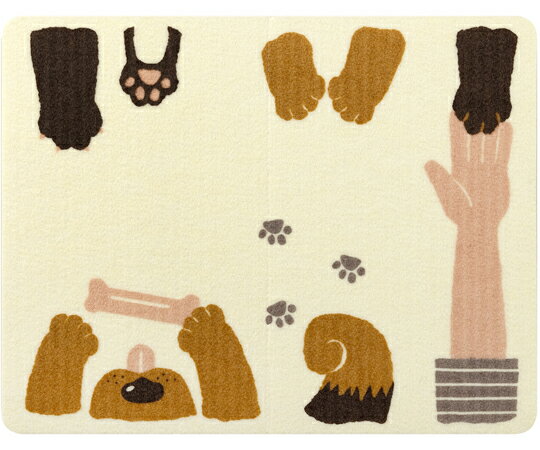 サンコー（生活用品） ペット用ランチョンマット 犬柄 KX-32