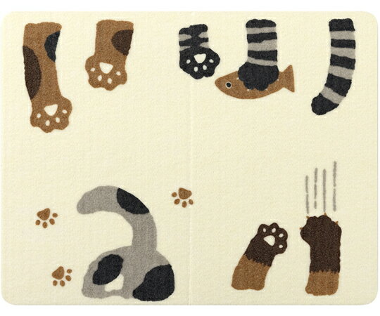 サンコー（生活用品） ペット用ランチョンマット 猫柄 KX-33