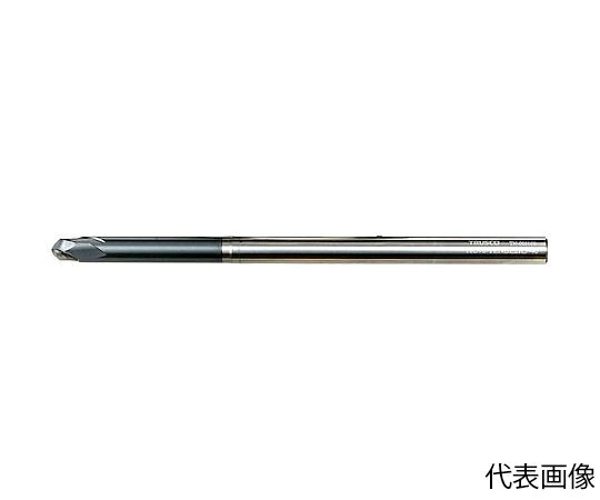 トラスコ中山 エンドミル 超硬ロングネックボールエンドミル（2枚刃）R3X20 AC40-TLNBE2R3-20