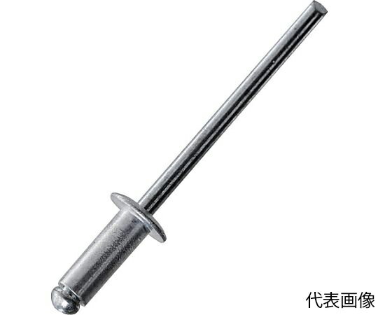トラスコ中山 ブラインドリベット（アルミ/鉄） 4-3 80本入 AT-43A