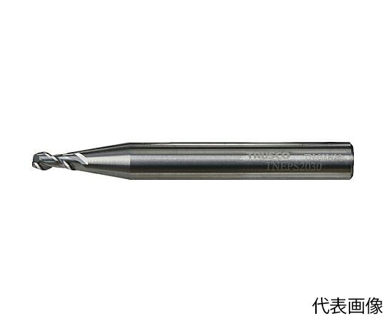 トラスコ中山 アルミ用スクエアエンドミル（2枚刃・2D・シャープコーナー）3.0 TNEPS2030