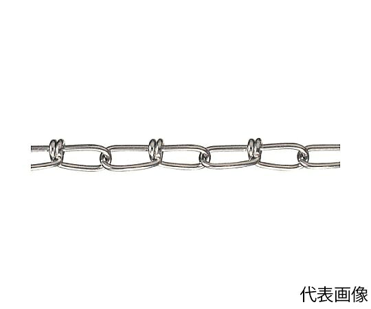 トラスコ中山 ステンレスビクターチェーン1.6パイ×1M TSV16SUS-1M