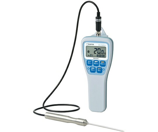 佐藤計量器製作所 防水型無線温度計（標準センサS270WP-01/試験成績書+校正証明書付） SK-270WP-B