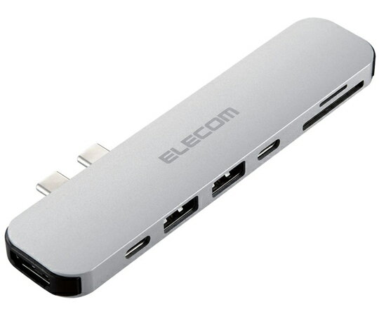エレコム Type-C直挿しドッキングステーション MacBook専用 USB PD対応 入出力Type-C×1 データ転送用Ty..