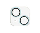エレコム iPhone 15/iPhone 15 Plus用カメラレンズカバー ガラス &Me グリッター仕様 ブルー PM-A23AFLLP1BUG