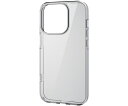エレコム iPhone 15 Pro用ハイブリッドケース スタンダード クリア PM-A23CHVCKCR