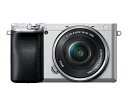 SONY デジタル一眼カメラ α6400 パワーズームレンズキット シルバー ILCE-6400L/S