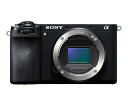 SONY デジタル一眼カメラ α6700 ボディ ブラック ILCE-6700