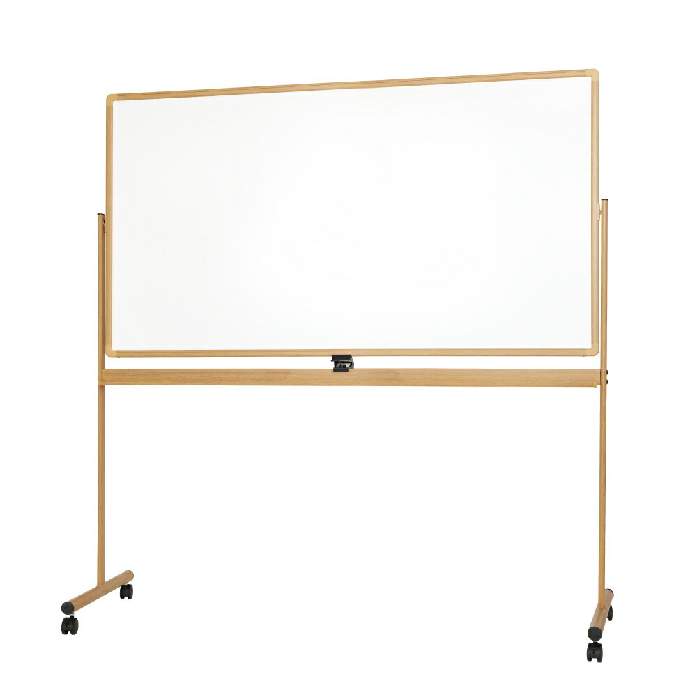 コマイ 木目調ホワイトボード（両面タイプ） W1895×D550×1800mm RBBNW-36SSWW