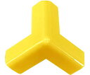 カーボーイ 安心クッションSTRONG みつあし イエロー 25×25×25×3mm 1セット(4個入) ACSP01 YL 4P