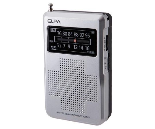 ELPA [2バンド] FM/AMラジオ（コンパクト） EA763BB-1