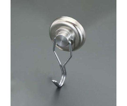 アズワン φ36mm/40kg マグネットフック（スイベル式/シルバー） EA781ET-80A