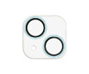 エレコム iPhone14/14 Plus用カメラレンズカバー ガラス &Me グリッター仕様 ブルー PM-A22BFLLP5BUG