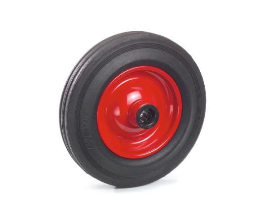 アズワン 200x50mm ソリッドラバータイヤ（スチールホイール） EA986CW-1