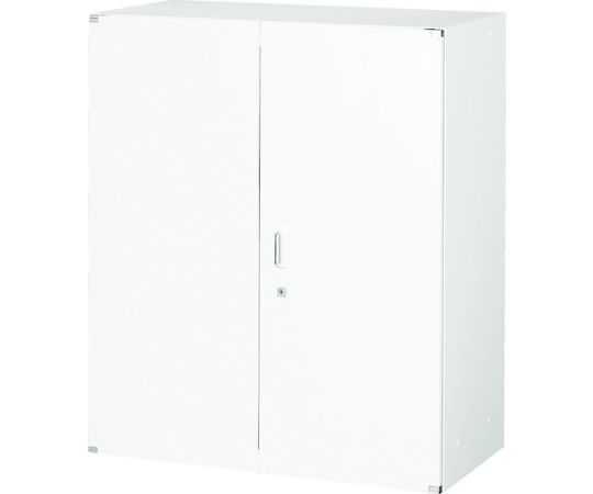 【大型品の為別途送料有】 トラスコ中山 ユニット型壁面書庫　D400　両開き　H1050　W色 UFHW-11