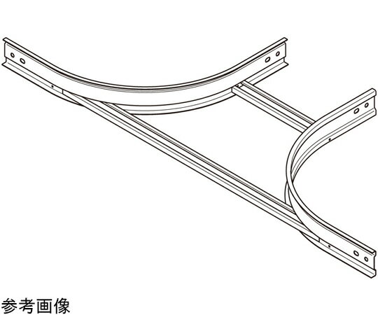 ネグロス電工 特殊T形分岐ラック　溶融亜鉛 Z-QRZT100