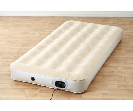 アイリスオーヤマ 電動エアーベッド シングル EAB?S(アイボリー)