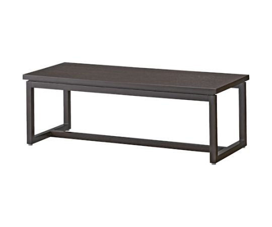 トラスコ中山 ウッドテーブル 1200×500×410 ダークブラウン CLA1200-DBR