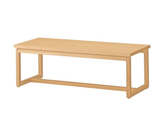 トラスコ中山 ウッドテーブル 1200×500×410 ナチュラル CLA1200-NA