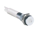 RS Pro LED表示灯 白 8mm 220 V ac 700-1704(4)