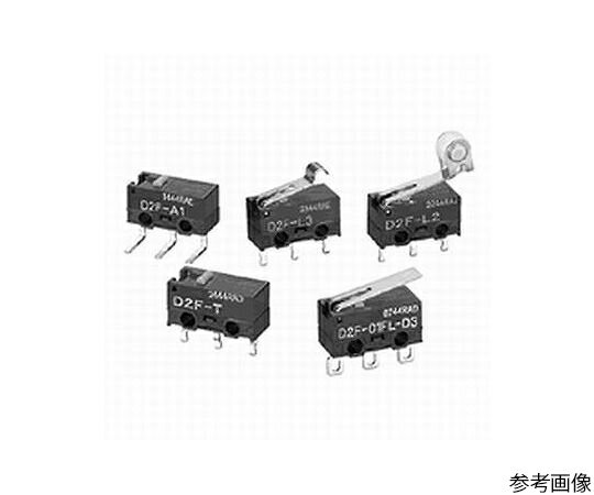 オムロン（FA・制御機器） 極超小形基本スイッチ 0.1A ヒンジ・レバー形 一般形 D2F-01L