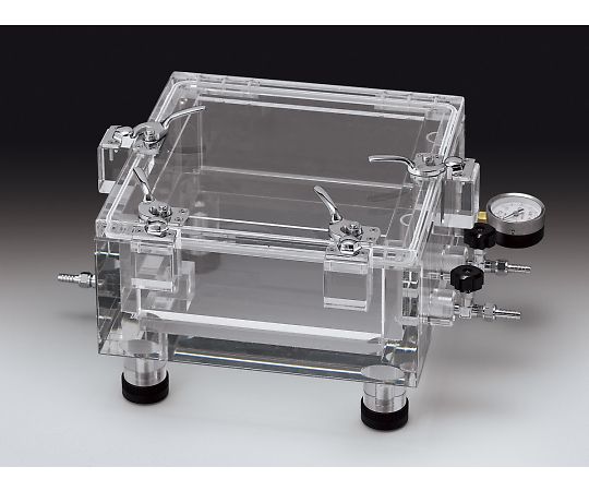 サンプラテック アクリル真空デシケーター（ドレンバルブ付）　UB-D型 16532