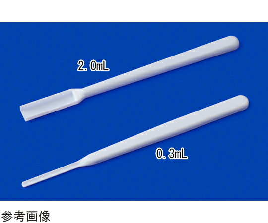 アズワン PSディスポ平型スパーテル非滅菌タイプ 2.0mL 100個入 SS-MSW20
