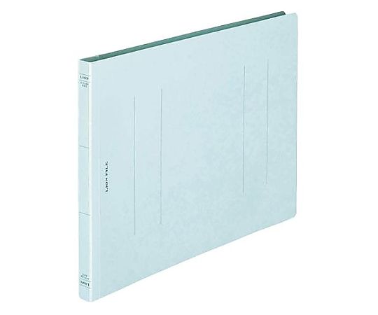 ライオン事務器 ヨコ型 フラットファイル(水色/10冊) EA762CD-62