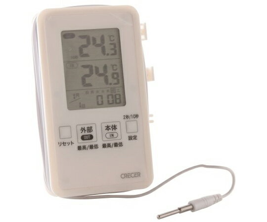 エバニュー デジタルIN-OUT温度計 EHB268