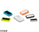 タカチ電機工業 CSS型シリコンカバー付プラスチックケース(本体:ブラック/カバー:グリーン)(開口あり) CSS100N-OP-BG(4)