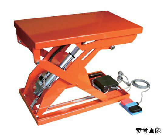 トラスコ中山 テーブルリフト 70kg 倍速タイプ 電動Bねじ式 100V 520×850mm HDL-L0758RT-12