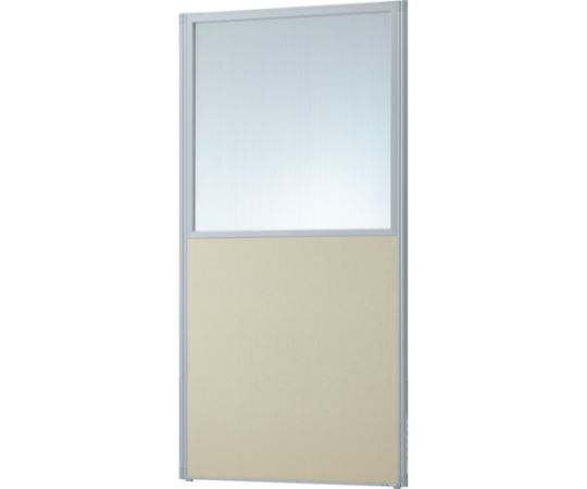 楽天Shop de clinic楽天市場店トラスコ中山 ローパーティション 上部半透明 W900XH1765 ベージュ TLP-1809U-BE