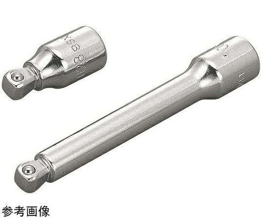 TONE 首振エクステンションバー 差込角dr.（mm）：6.35 D（mm）：12.5 L1（mm）：9 L2（mm）：242 L（m..