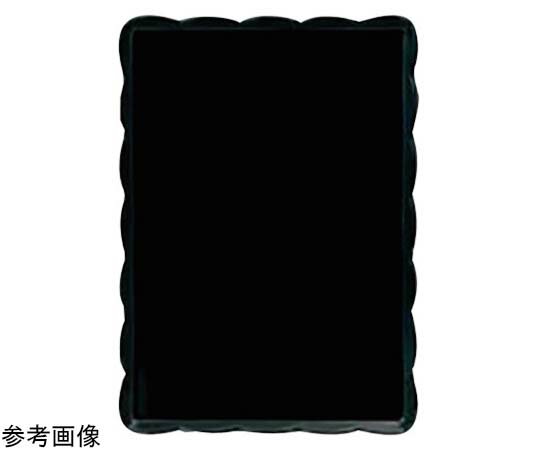 アズワン ウェーブメラミン ケーキトレー・ブラック 大 YO-3035-K