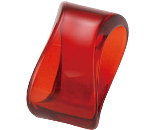 三宝産業 UK アクリル ナフキンリング オーロラ 1個入 レッド