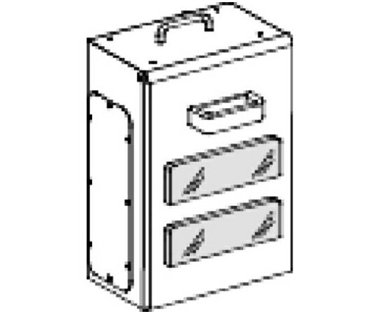 シュナイダーエレクトリック ヒューズブロック 494x303mm 160A 230 - 690V KSB160SM424