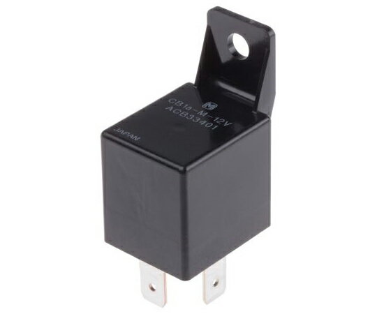 パナソニック 自動車用リレー 12V dc SPNO フランジ取り付けタイプ CB1A-M-12V