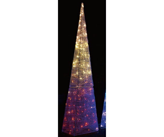 アズワンカタログ製品 LEDビッグクリスタルツリー 屋外使用可 オレンジグラデーション 入数:1セット 28-66-2-3