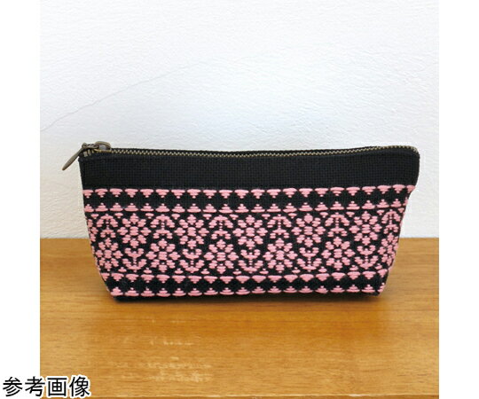 オリムパス製絲 こぎん刺しキット ペンケース 黒 入数:1セット OLY-G41