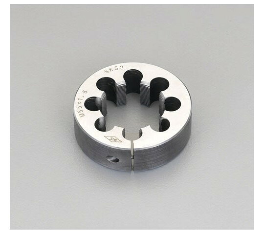 エスコ M60x1.5/100mm ダイス(SKS2) 入数:1個 EA829MM-60