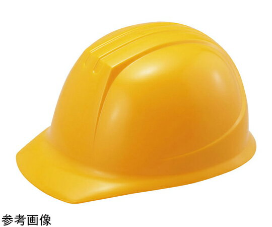アズワンカタログ製品 ヘルメット 前ひさし型（飛・墜・電） 黄 入数:1個 377-20A-YE