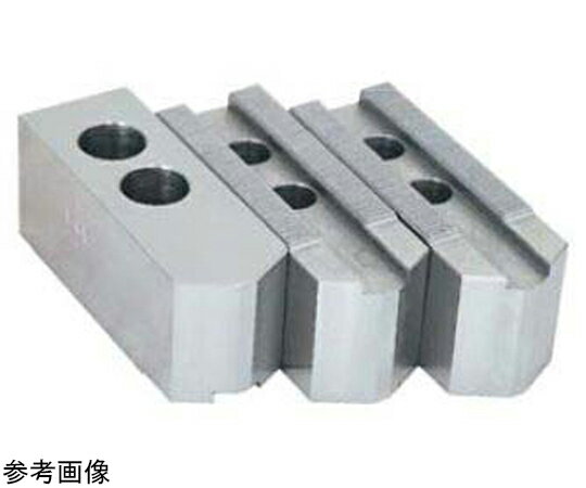 ●北川用鉄生爪 B-200タイプ 小径用●北川 油圧・エアーチャック用●※生爪の出荷単位：1セット 3個入（チャックの爪数に応じた数量調整はしておりません）北川用鉄生爪 B-200タイプ 小径用のシリーズ画像です。●A（mm）：144●B（...