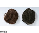 アズワンカタログ製品 はじめての!手のひらサイズのヘアピース ダークブラウン 入数:1個 FP-353