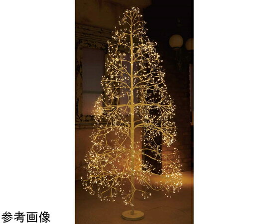 アズワンカタログ製品 LEDバーチブランチ クリスマスツリー 高さ180cm 入数:1本 38-28-3-3