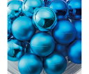 アズワンカタログ製品 プラスチックオーナメントボール 6cm ブルー 24個セット 入数:1セット(24個入) 38-35-1-11