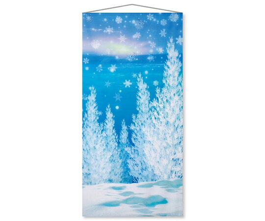アズワンカタログ製品 タペストリー クリスタルスノー 90×180cm 入数:1枚 38-108-2-1