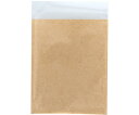 HEIKO 食品袋 窓付フラットバッグ 160×200 フラップ付 未晒 100枚入 入数:1パック(100枚入) 004738248(4)