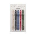 オウルテック シリコン製ソフトタッチケーブルバンド 5色 各2本セット 入数:1個 OWL-CBBAND02-EC