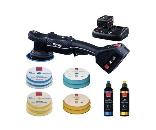 RUPES RUPES HLR15 コードレスダブルアクションポリッシャー ベーシックキット 1個 HLR15-BAS-KIT