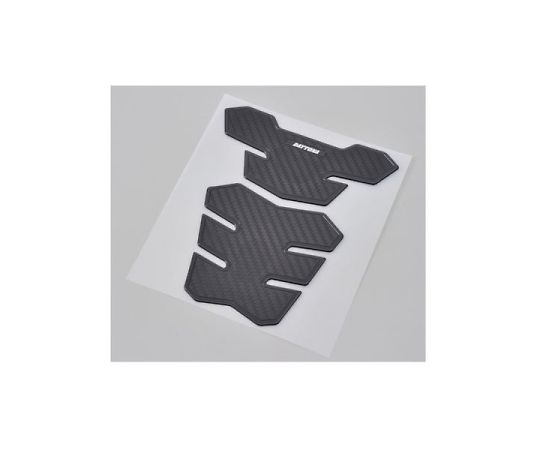 DAYTONA タンクパッド 軟質エンブレム カーボンルック 2ピース 1個 98317